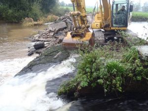 Arasement d'un moulin (SIAES)