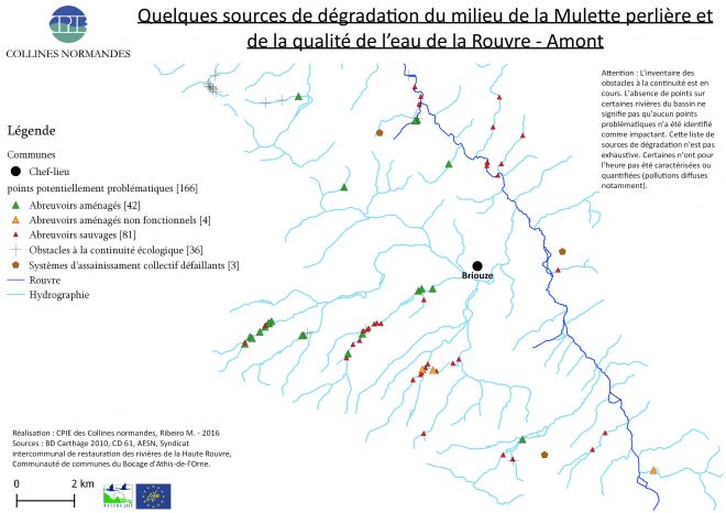 Points à résoudre sur la Rouvre